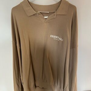 *SOLD*

Fear of God Essentials Tan Polo